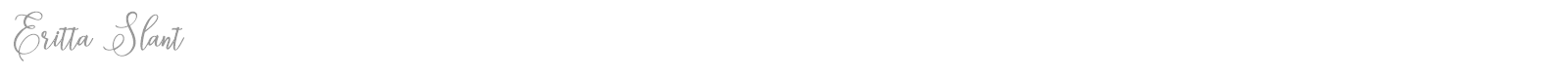 Eritta Script font preview